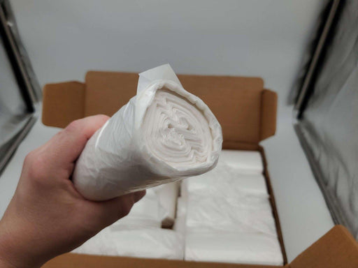 Versapro 12-16 Gallon Garbage Bag Can Liners 24in x 33in 6 Micron Pack of 1000 2