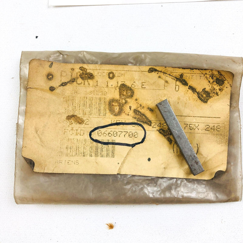 Ariens Gravely 06607700 Key Square .248 x 1.75 x .248 OEM New Old Stock NOS 2