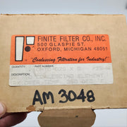 2x Parker 10H10-025 Filter Elements 1 Micron Air Filter Coalescing Microglass 3