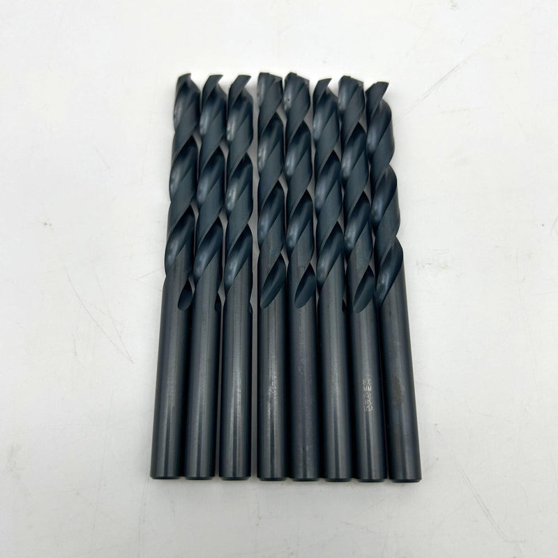 8pk Chicago-Latrobe 45875 Jobber Drill Bit Heavy Duty Black Oxide 150ASP 8.00mm