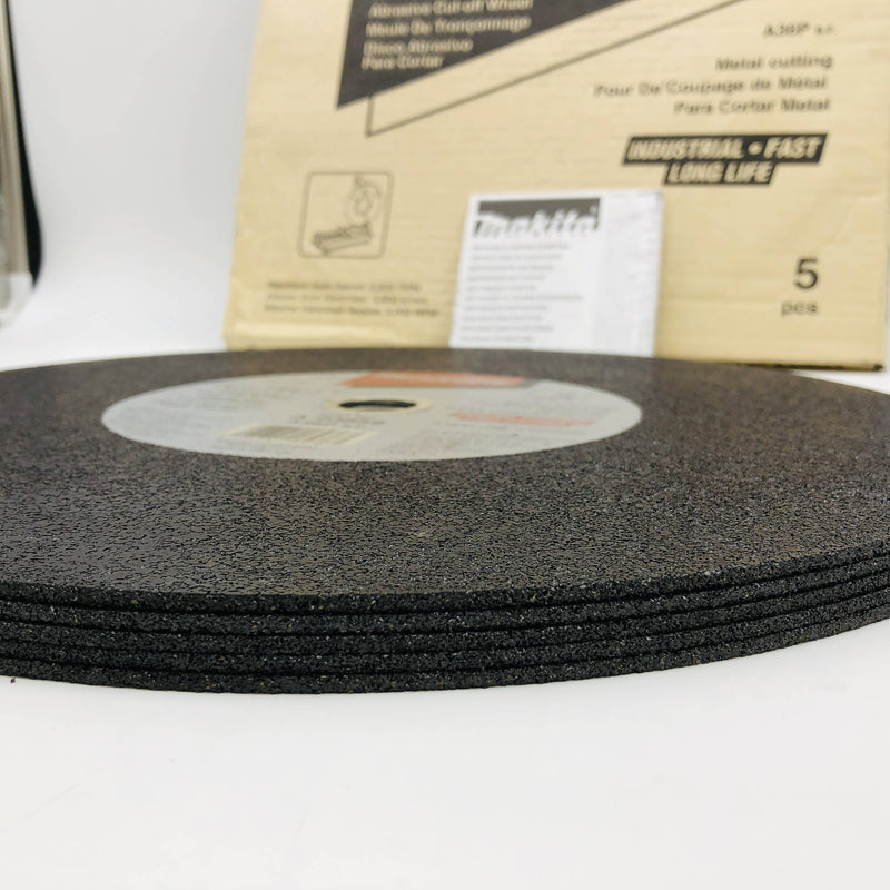 Makita A-93859-5 Cut-Off Chop Wheel Blade 14 x 1 x 1/8 A36P BF Metal Cutting 5pk 8