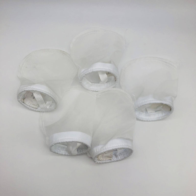 DHA NMO200P3SH Liquid Filter Sock Bag 4.12" x 8" 200 Mi Handle Mesh Lot of 5 7