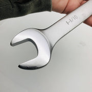 Williams 11134 Combination Wrench 1-1/16 12pt Standard Satin Chrome 14-1/4" OAL 4