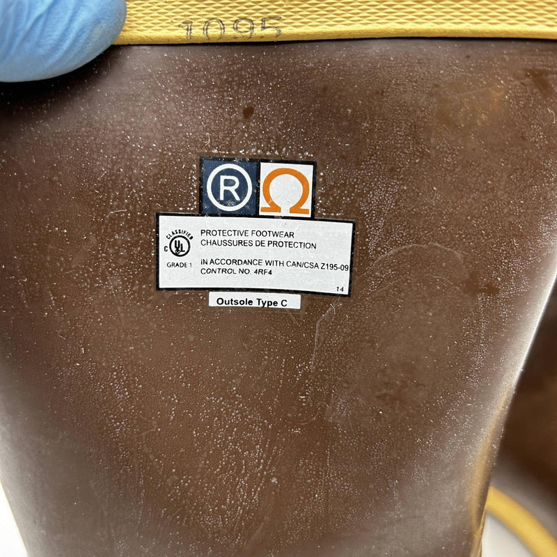 Honeywell Servus 22114 Waterproof Steel Toe Boots Sz 13 Neoprene Dip Anti Skid