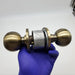 Schlage Door Knob Privacy Lock Antique Brass ORB 2-3/8" Backset A40S 609 6
