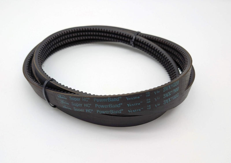 Gates 3/3VX1000 Cogged Banded Belt 1-1/8" Width 100" Length 1
