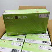 MicroFlex V283 Disposable Gloves Large Powder Free Vinyl Non-Sterile 1000/Case 1