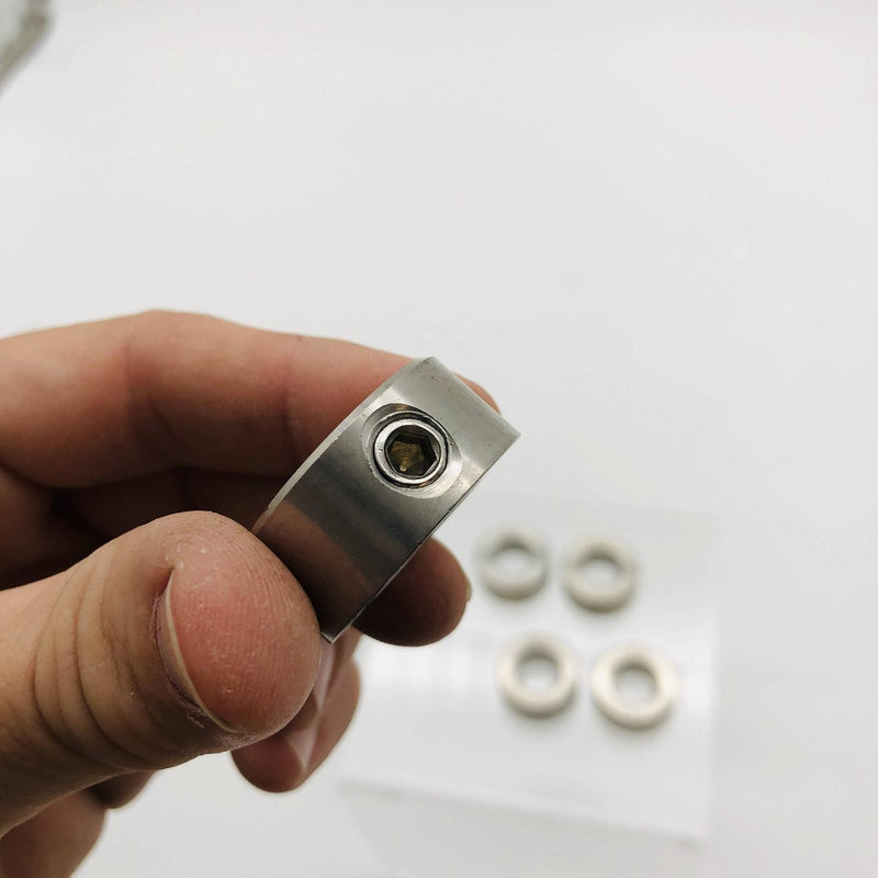 Stafford 34S010 Set Shaft Collar 5/8in Stainless Steel Standard Series Lot of 5 3