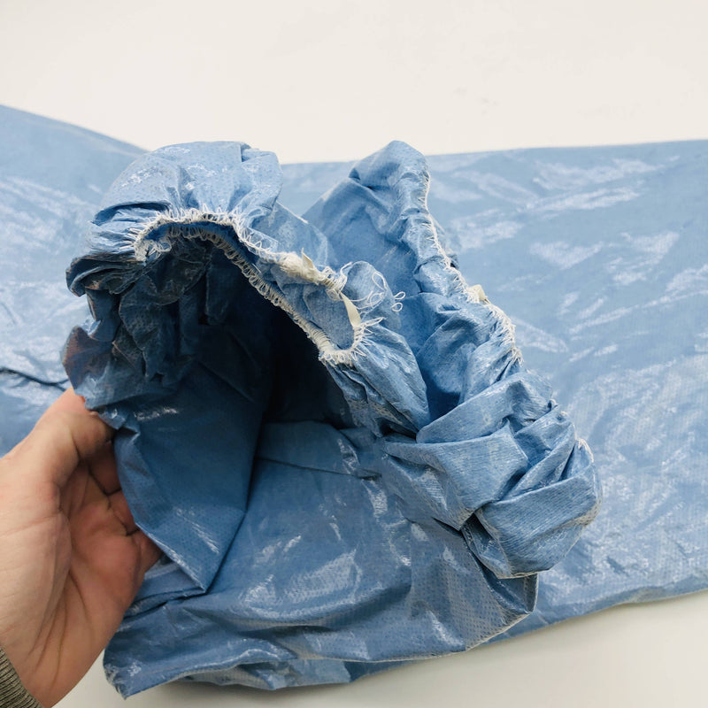 Bulwark KDE4SBRG4XL Disposable Hooded Coveralls 4XL PVC Coated Flame Resistant 4