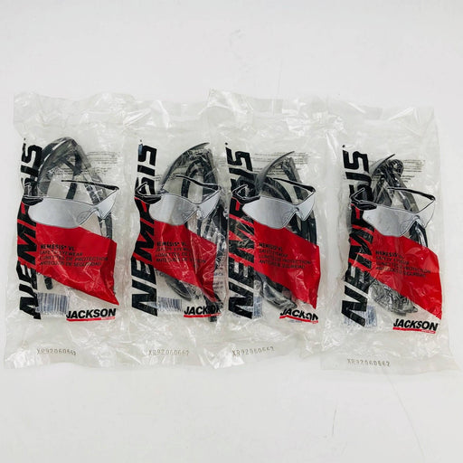 Jackson 25704 Safety Glasses Nemesis VL Smoke Lens Gunmetal Temples 4 Pairs 1