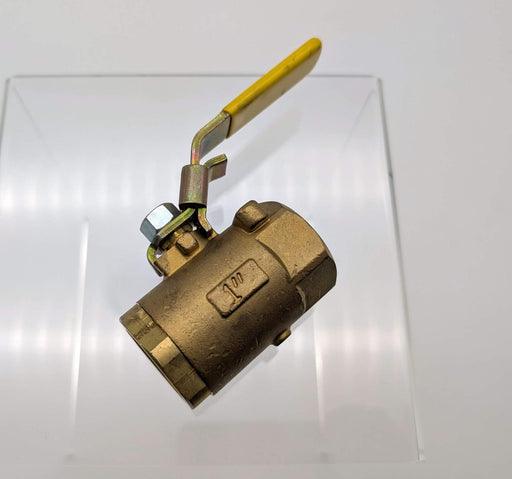 Parker VVP500P-16 Brass Ball Valve 1" NPT 250 PSI PTFE Seat 1