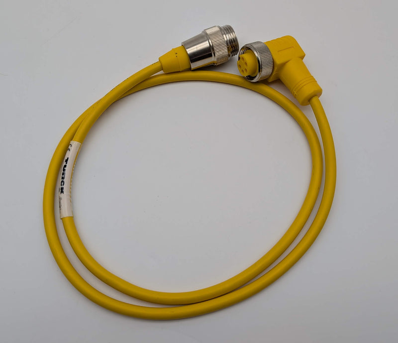 Turck RSM WKM 50-1M/S101 7/8" MiniFast 5 Pin Cordset 1 Meter U-85067