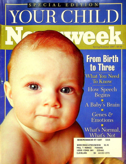 Newsweek Magazine Spring Summer 1997 Children Babies 1990s Hillary Clinton Essay 1