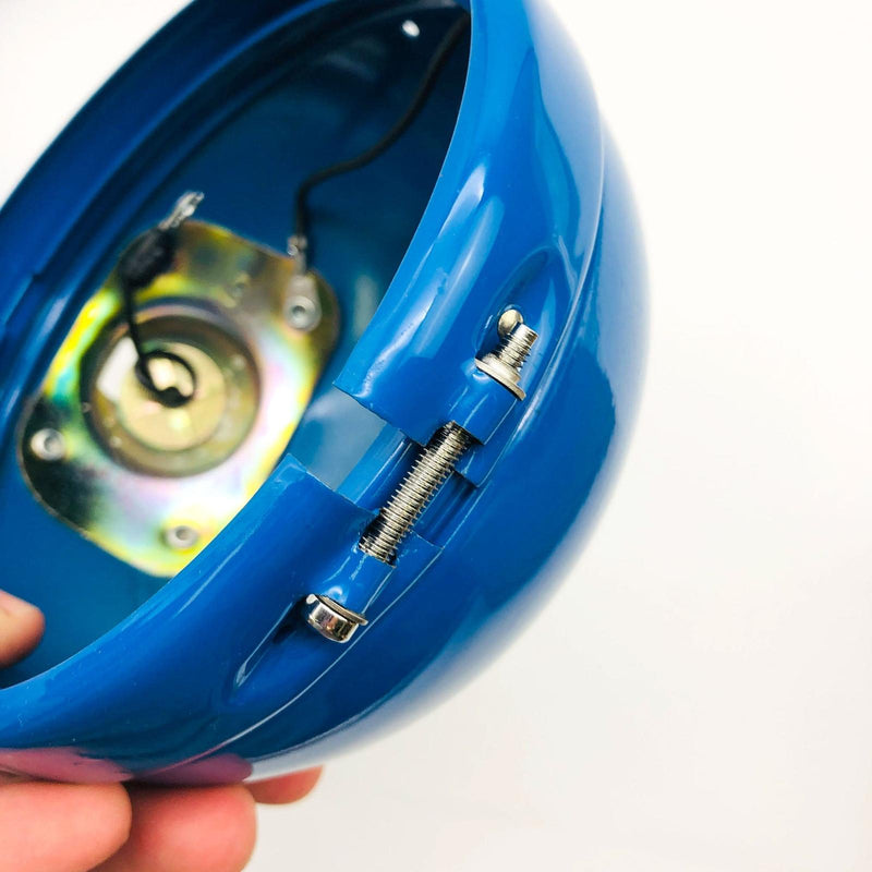 New Holland 80310068 Headlight Housing Blue OEM New Old Stock NOS Open 5