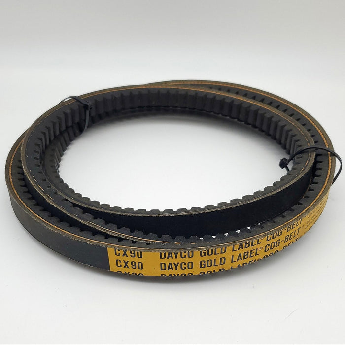 Dayco CX90 Cogged Belt 0.88" Width 94" Length Gold Label V-Belt 1