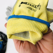 Magid K-Roc KEV4327 Work Gloves Small Para-Aramid Blend PU Palm Coated 12 Pairs 6