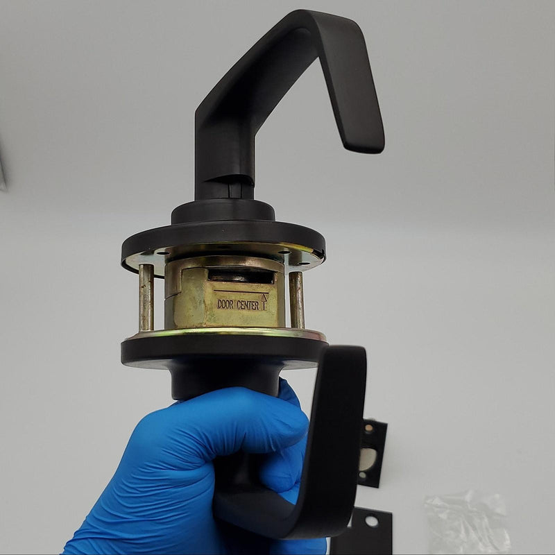 Dorma Door Lever Passage Latch Oiled Bronze 2-3/4" Backset CL710 LRC 613 5