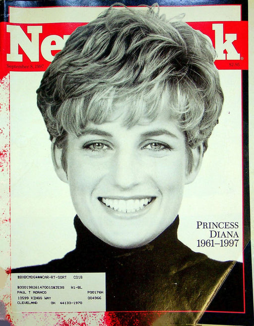 Newsweek Magazine September 8 1997 Princess Diana Death Special Report Paparazzi 1