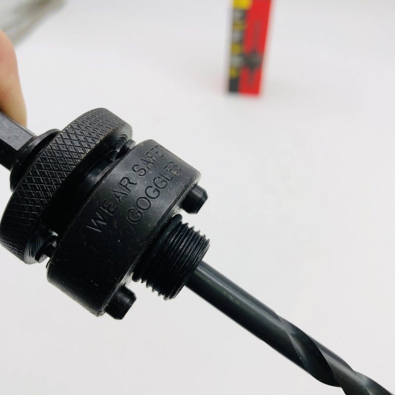 Blu Mol 5546 Pin Drive Mandrel with Pilot Drill 3/8" / 9.53mm Quick Change Hex 6