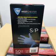 West Chester 2550 Disposable Gloves Small Posi Shield PF Latex 10 Boxes/Case 3