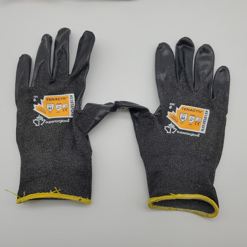 TenActiv ESD A4 Cut Resistant Gloves Medium Nitrile Dipped S18TAFGFN 3 Pairs 3