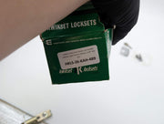 Kwikset Entry Door Knob Lock Double Cylinder Satin Chrome Bel Air 2-3/8" 440 BDL 9
