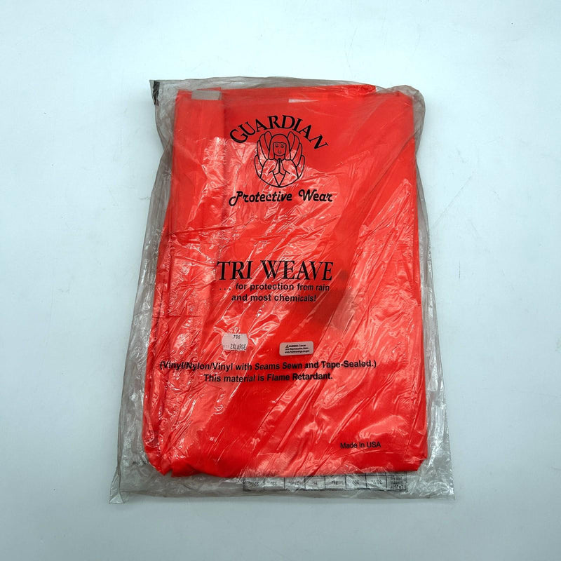 Guardian 706OR2XL Bib Overalls 2XL Vinyl Tri-Weave Plain Front Flame Retardant 7