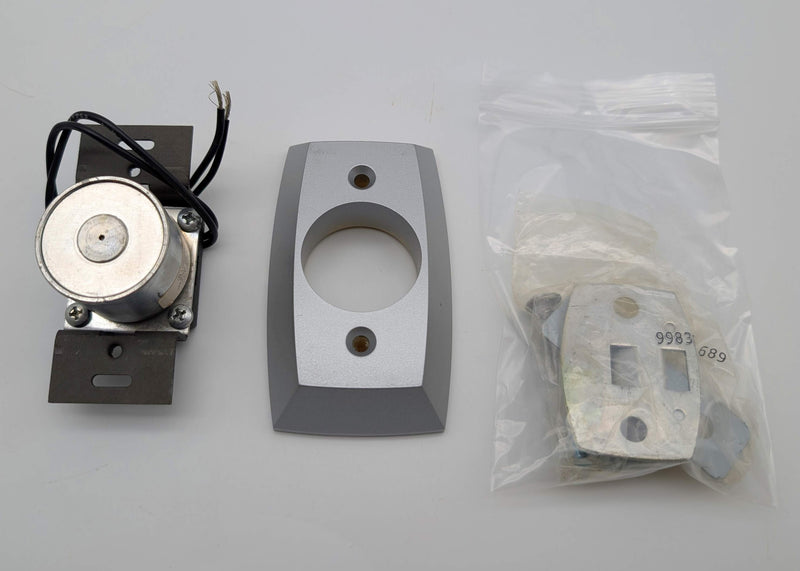 Rixson FM998 Electromagnetic Door Holder Release Dull Aluminum Less Armature