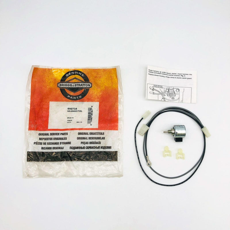 Briggs and Stratton 692734 Fuel Solenoid OEM NOS Open Replaces 497672/495739 6
