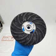 Dynabrade 50283 Disc Pad Spiral Face 7" Diameter Flange Nut & Spacers 2