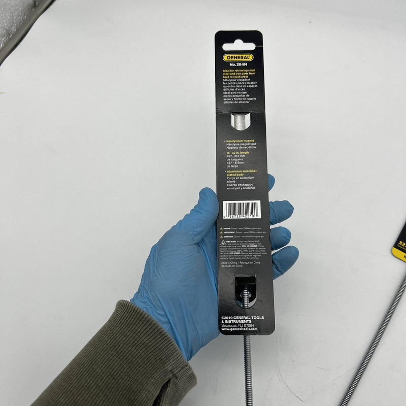 General Tools 384N Magnetic Pick-Up Tool 2Lb Pull Capacity 18-32 In. Lot of 2 4
