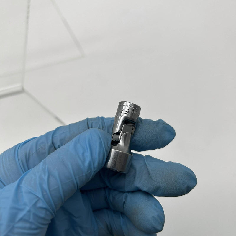 Snap-On TMUSM13A Swivel Socket 1/4 Drive 13mm Chrome 6 Point Shallow USA Made 5