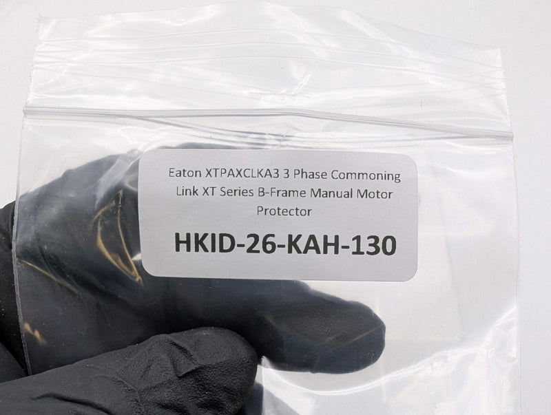 Eaton XTPAXCLKA3 3 Phase Commoning Link XT Series B-Frame Manual Motor Protector 3