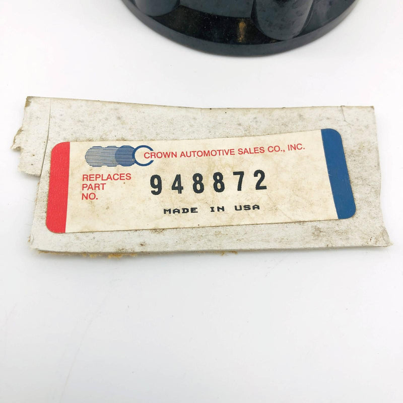 Crown 948872 Distributor Cap Black New Old Stock NOS For Jeep 2