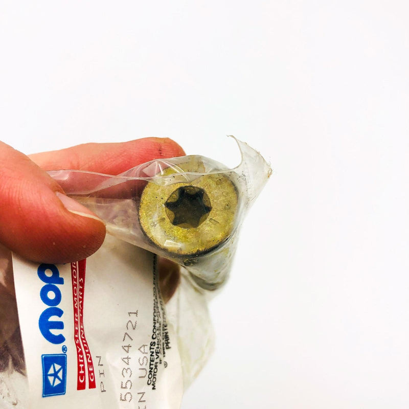 Mopar 55344721 Pin for Door Latch Striker OEM NOS Sealed Replaces 930903 3