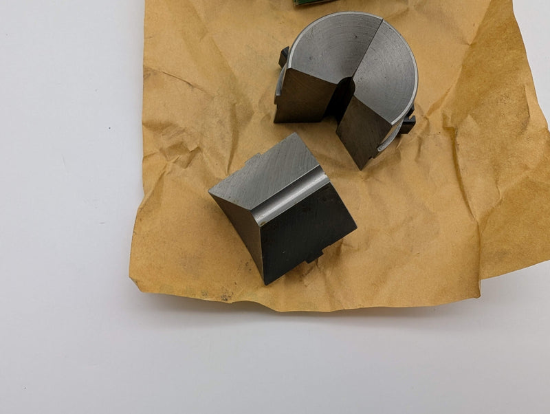 Hardinge M16 7/16" Round Smooth Collet Pads 3-Segment for M-Series Collet
