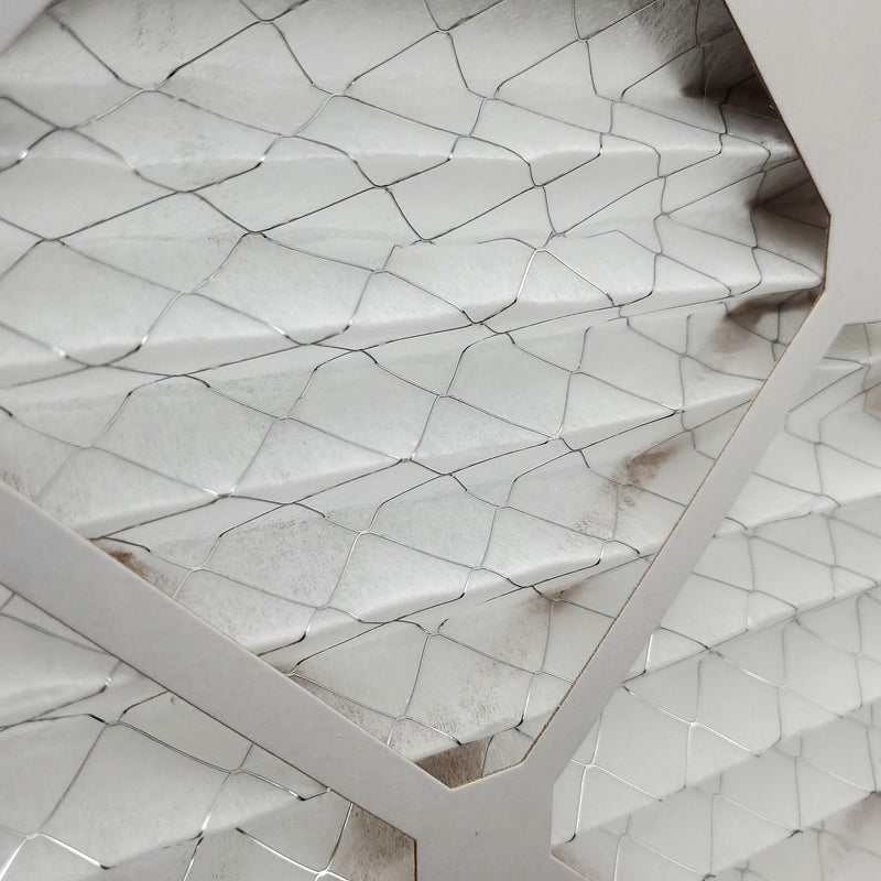 AAF Flanders 20x24x1 Air Filters Merv 8 Pre-Pleat 80055.012024 Pack of 12 3