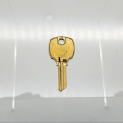 10x National D8789 Key Blanks for Cabinet / Drawer Locks Brass 6 Pin NOS 2