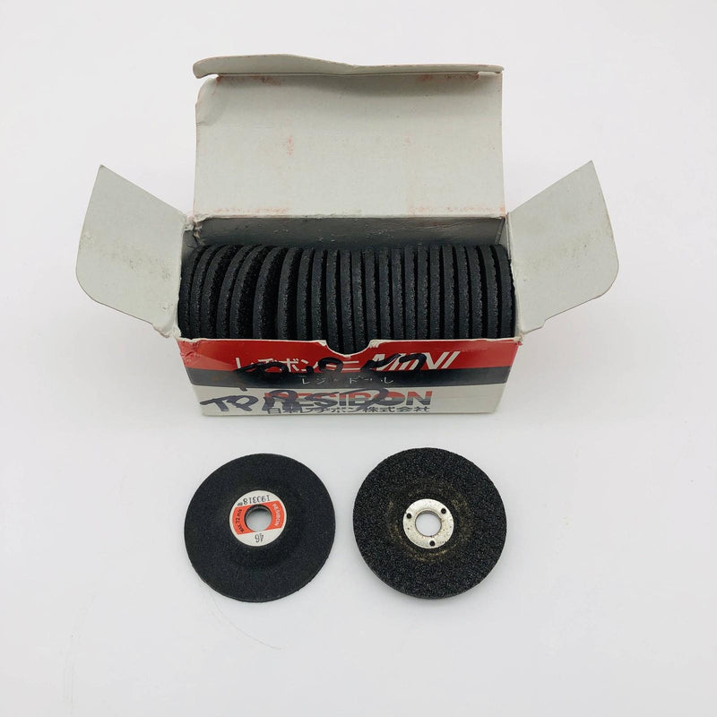 Nippon Resibon MS-58X3X9.53 Grinding Wheel 58mm X 3mm X 9.53mm 80 Grit Pk of 25 9