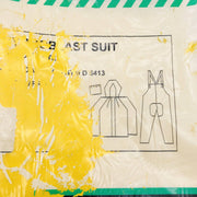 Ironwear 9207FR Rainsuit Size 7XL 3PC Hooded Jacket Bib Overall Shroud .35mm 6