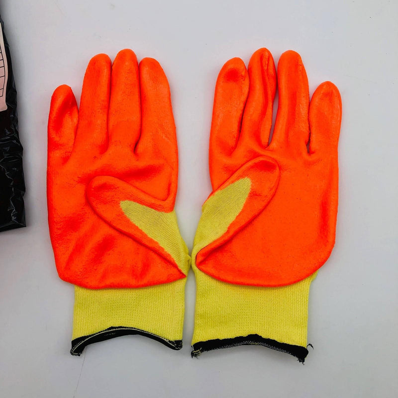 Showa 4567 Cut Resistant Work Gloves 10/XL Nitrile Palm Coating A3 12 Pairs 4