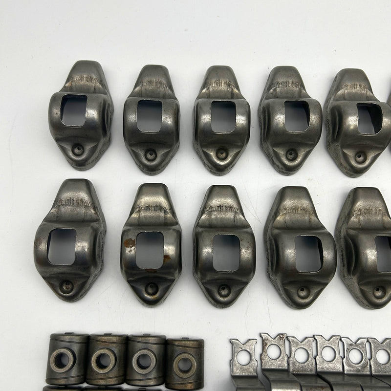 Crown 3223539KL Rocker Arms Kit NOS 16 Rocker Arms 16 Pivots 8 Bridges Open