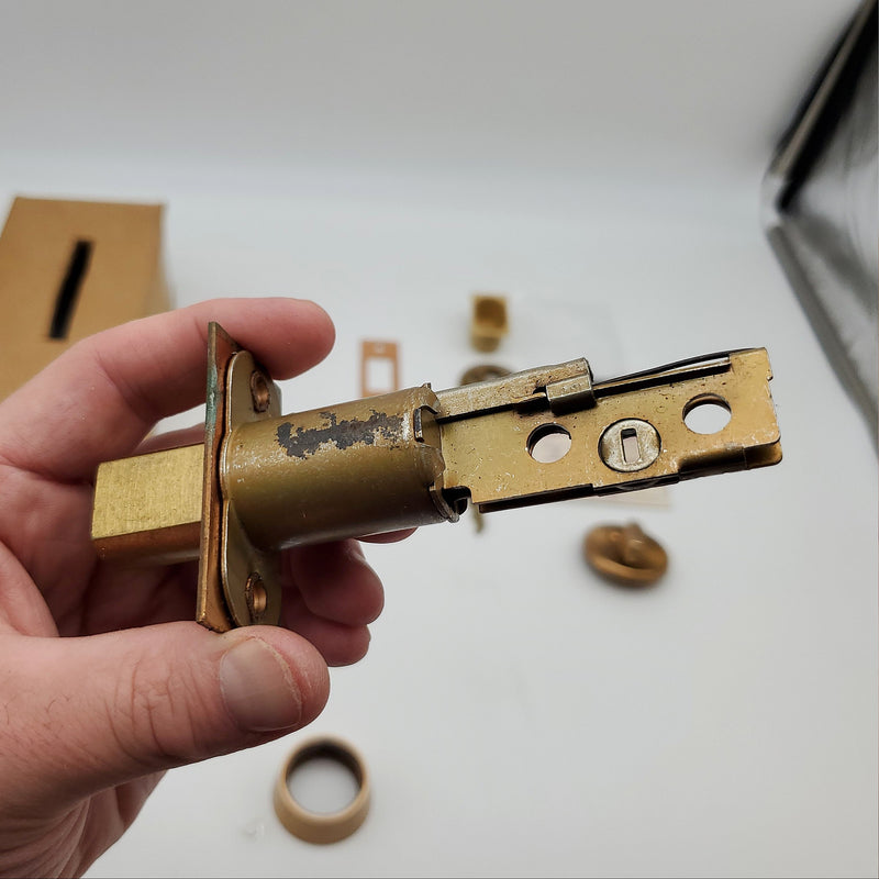 Falcon Deadbolt Single Cylinder & Thumb Turn 2-3/4" Backset Satin Bronze D 4471 9