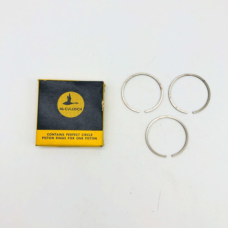 McCulloch 28455 Piston Ring Set Standard for Chainsaw OEM New Old Stock NOS Open 7