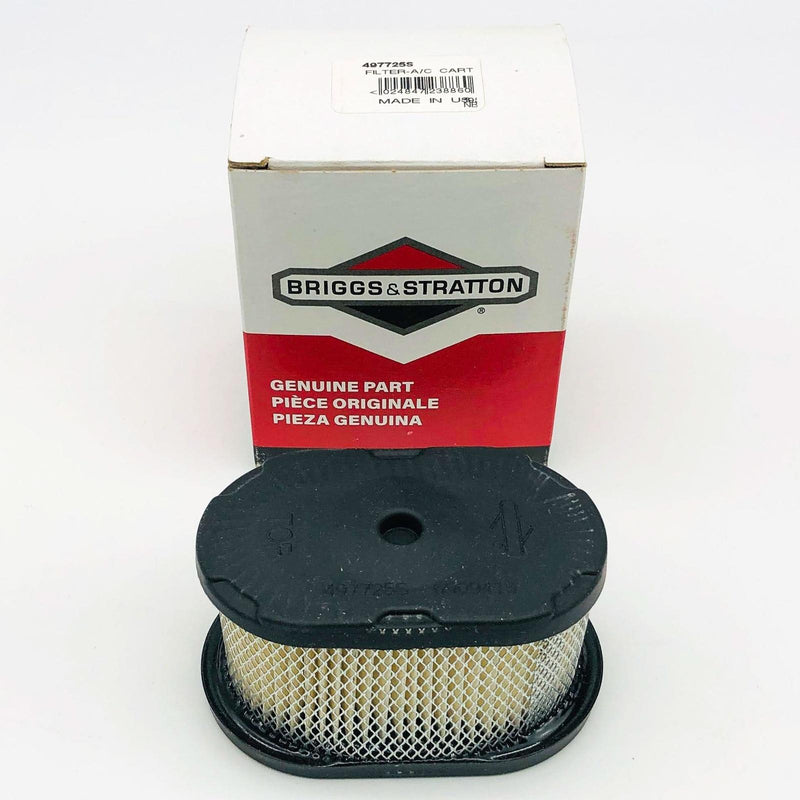 Briggs and Stratton 497725S Air Filter A/C Cartridge OEM NOS Rplcs 497725/494586 1