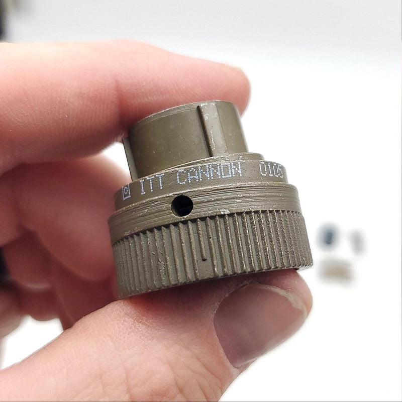 ITT Cannon 26482 Circular Connector 15 Solder Contact IP67 Mil Spec KPT06F14-15S 7