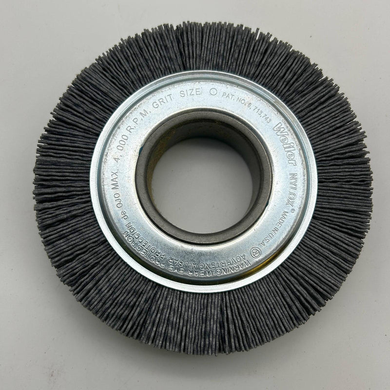 Weiler 83040 Wheel Brush 6inch Crimped Filament Nylox .040/120 2in AH NYX-6 7