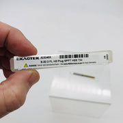 Exactek 3232403 Tap Plug Gun 8-32 2 Flute H3 SPPT HSS TiN Finish Spiral Point 2