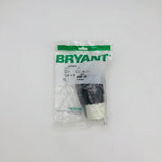 Bryant 70520NC Locking Blade Connector 20A 125 VAC 1‑ph 2‑pole 3‑wire NEMA L5-20 8