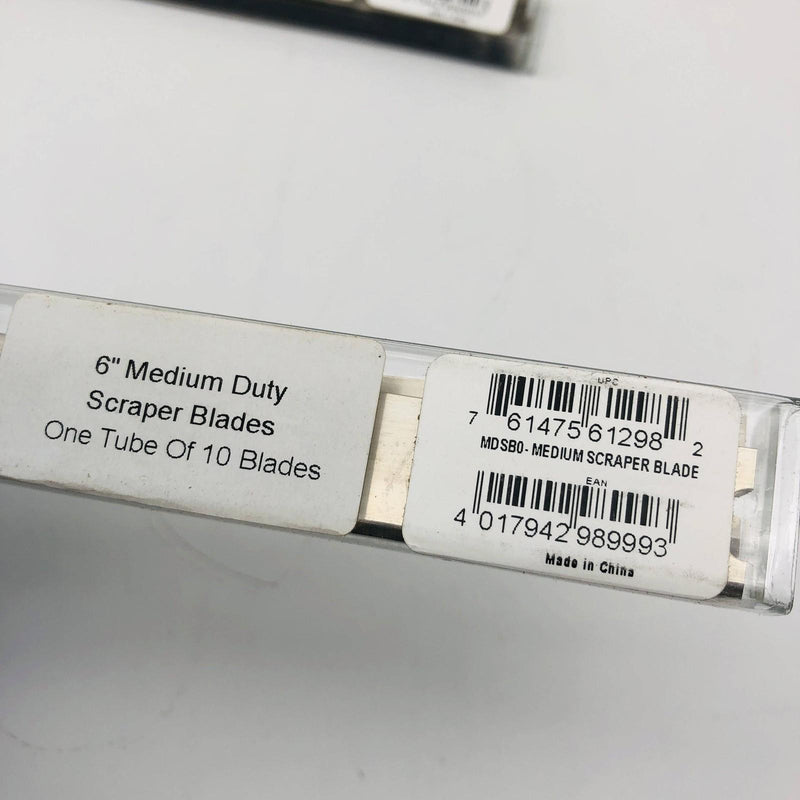 Unger MDSB0 Replacement Blades 6" Double Edged .036in Thick Medium Duty 20pk 3